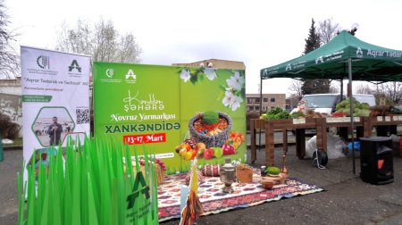 Xankəndi şəhərində &ldquo;Kənddən Şəhərə&rdquo; Novruz yarmarkası təşkil olunub - FOTO