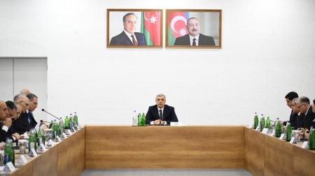 Hökumət üzvləri Xocavənddə - Samir Nuriyevin sədrliyi ilə iclas KEÇİRİLDİ &ndash; FOTO