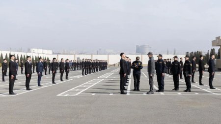 Nazir Bakıda sıra baxışı keçirdi - FOTO/VİDEO