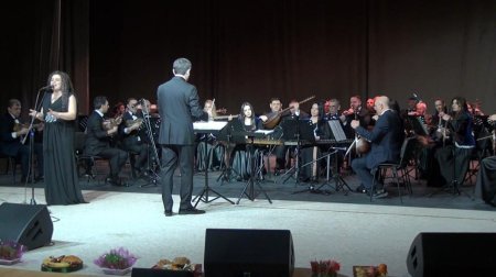 Ağdamda Səid Rüstəmov adına Xalq Çalğı Alətləri Orkestrinin konserti KEÇİRİLDİ