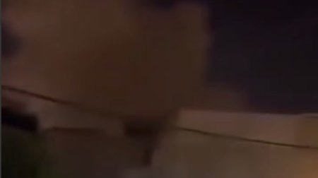 Bağdadda yaşayış binasına raket zərbəsi &ndash; Ölən və yaralılar var &ndash; VİDEO