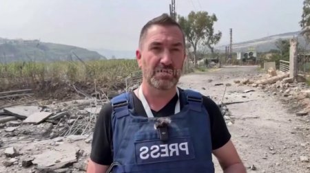 Jurnalistlər canlı yayımda İsrailin raket hücumunun hədəfinə çevrildi &ndash; ANBAAN VİDEO