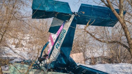 Rusiyada təyyarə qəzaya uğradı: Ölənlər var - FOTO