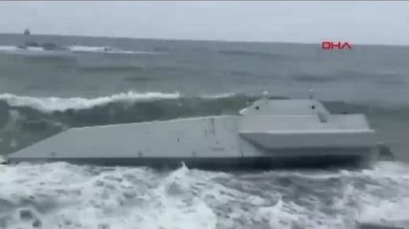 ABŞ-a məxsus dəniz pilotsuz aparatı Türkiyə sahillərinə çıxıb - VİDEO