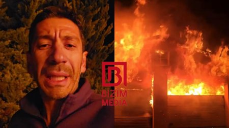 Tanınmış fotoqrafın evində yanğın hadisəsi baş verdi - VİDEO