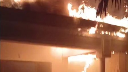 İsmayıllıda 6 otaqlı ev yandı &ndash; VİDEO