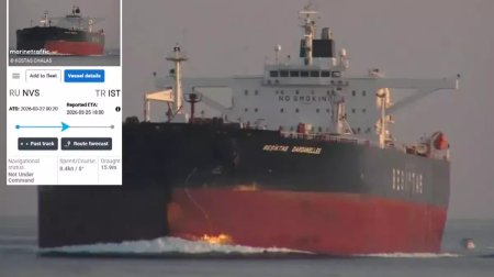 SON DƏQİQƏ! Türkiyənin neft tankerinə PUA hücumu - FOTO