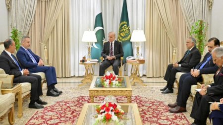 Şahbaz Şərif onları qəbul etdi