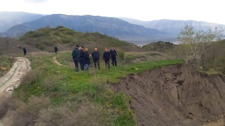 Qusarda güclü yağışların fəsadları aradan qaldırılır - FOTO