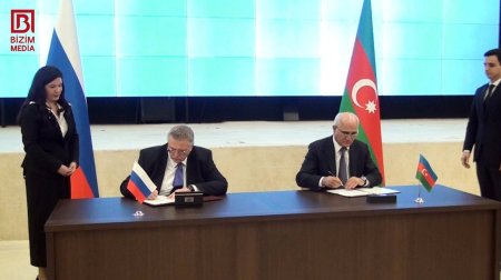 Azərbaycan və Rusiya arasında mühüm sənədlər İMZALANDI &ndash; FOTO