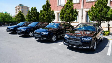 Çernobıl əlillərinə avtomobillər verildi - FOTO