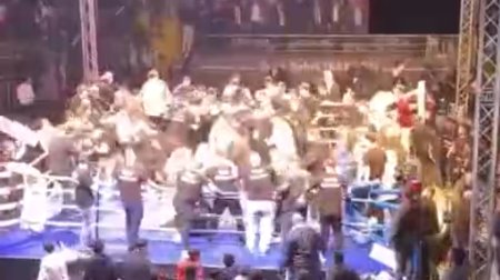 Trabzonda boks turnirində kütləvi dava düşdü: Rusiyalı idmançı... - VIDEO