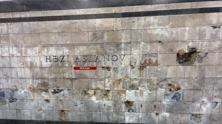 &ldquo;Həzi Aslanov&rdquo; stansiyasındakı su sızmaları ilə bağlı RƏSMİ AÇIQLAMA &ndash; FOTO