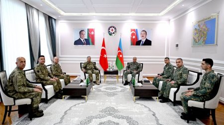 Hikmət Mirzəyev türkiyəli generalla nəyi müzakirə etdi? &ndash; DETALLAR - FOTO