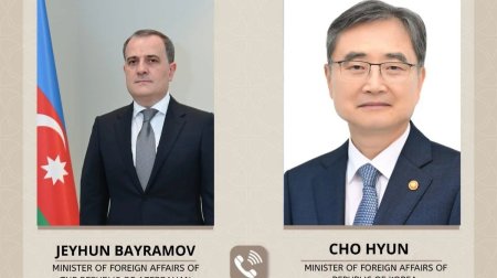 Ceyhun Bayramov koreyalı həmkarı ilə nələri müzakirə edib?