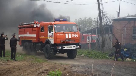 FHN Oğuzda 254 şəxsi heyət və 41 texnika ilə təlim keçirdi - FOTO/VİDEO