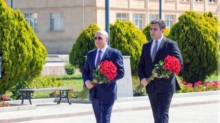 Kəmaləddin Heydərov Naxçıvanda &ndash; FOTO