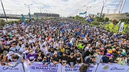 XİN əməkdaşları "Bakı Marafonu 2026"da iştirak ediblər