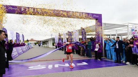 &ldquo;Bakı Marafonu&rdquo;nda kişilər arasında türkiyəli idmançı QALİB GƏLDİ - FOTO