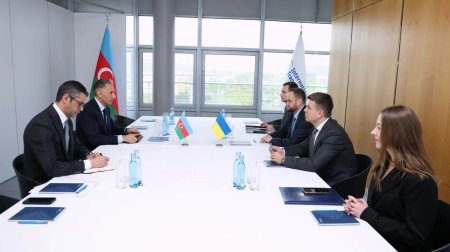 Azərbaycanla Ukrayna arasında Anlaşma Memorandumu imzalandı - FOTO