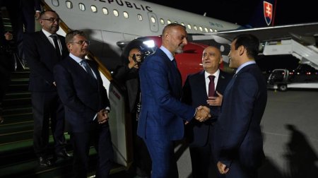 Slovakiya Milli Şurasının sədri ölkəmizə səfərə gəlib - FOTO