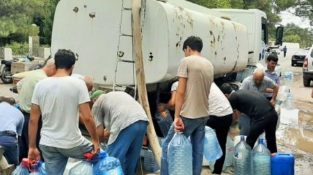 Tehranda su qıtlığı yüksək həddə çatıb