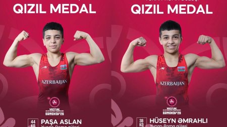 İki güləşçimiz Avropa çempionu OLDU