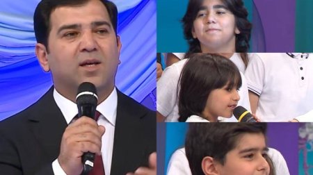 Babək Niftəliyev efirə oğulları ilə çıxdı - VİDEO