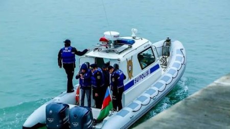 Su polisi Hövsanda qanunsuz balıq ovu ilə məşğul olan şəxsi saxlayıb