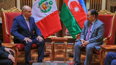 Azərbaycan səfiri Peru Prezidentinin QƏBULUNDA - FOTO