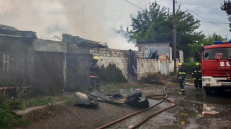 FHN Ağdamda baş verən yanğınla bağlı məlumat yaydı