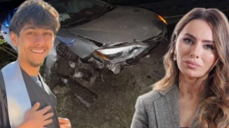 Qənirə Ataşovanın oğlu ABŞ-də ağır qəza keçirdi &ndash; FOTO
