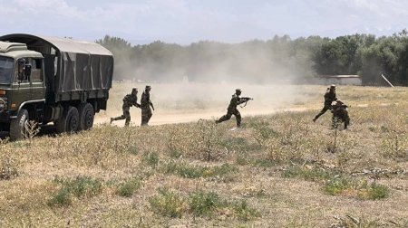 İki qardaş ölkənin birgə hərbi təlimi keçirildi - FOTO