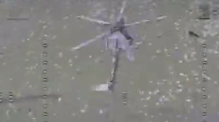 Ukrayna dronu Rusiya helikopterini belə MƏHV ETDİ &ndash; VİDEO
