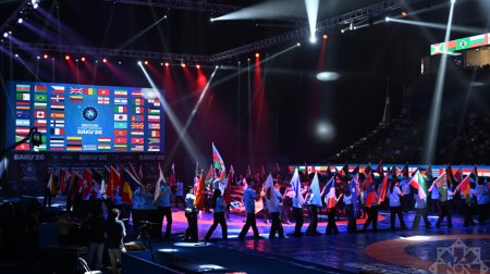 Bakıda güləş üzrə U-17 dünya çempionatının açılışı oldu - FOTO