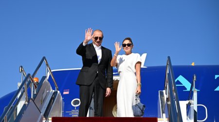 Prezident və xanımının Qırğızıstan səfərindən VİDEOÇARX