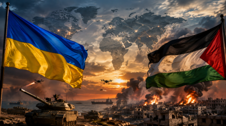 Ukrayna və Yaxın Şərqdəki müharibələr vahid geosiyasi böhrana çevrilir