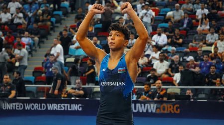 Dünya çempionatı: Azərbaycan güləşçisi İbrahim Həsənov gümüş medal qazandı