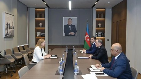 Ceyhun Bayramov Estoniyanın yeni təyin olunmuş səfirini qəbul etdi - FOTO