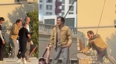 Ceki Çanın Bakıdakı film çəkilişlərindən görüntülər -Video