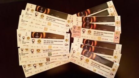 "Sabah"-"Hapoel" matçına nə qədər bilet satılıb?