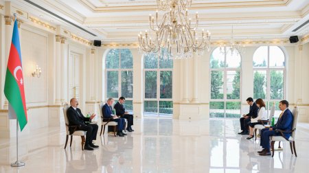 Prezident BMT-nin Azərbaycanda yeni təyin olunmuş rezident əlaqələndiricisini qəbul etdi - FOTO/VİDEO