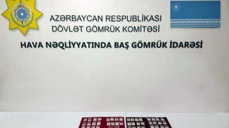 Şarja-Bakı reysi ilə gələn sərnişindən dəyəri 4 milyon manatdan çox brilyant aşkar edildi - FOTO