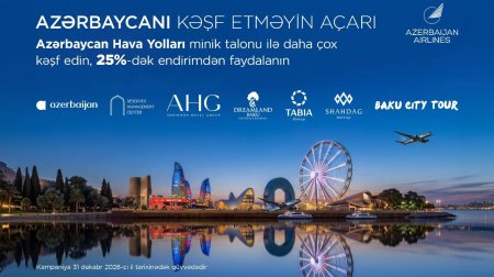 AZAL Turizm İşçiləri Günü münasibətilə sərnişinlərə xüsusi təkliflər təqdim edir