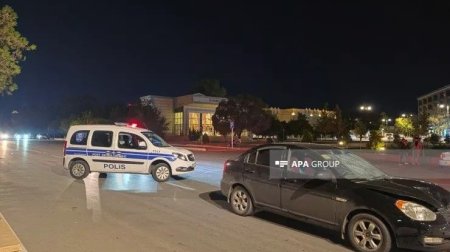 Naxçıvanda piyadanı maşın vurdu - FOTO