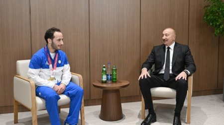 Prezident dünya çempionu olan cüdoçunu təbrik etdi: &ldquo;Bütün xalqımızı sevindirmisən&rdquo; - FOTO
