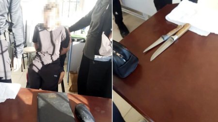 İstanbulda 7 şagirdi yaralayan qız belə ələ keçirildi &ndash; FOTO-VİDEO