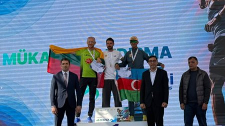 Qəbələ-Xankəndi Ultramarafonunun qaliblərinə mükafat verildi - FOTO