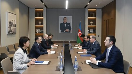 Ceyhun Bayramov AQEM-in Baş katibi ilə görüşdü: Nələr müzakirə edildi? &ndash; FOTO