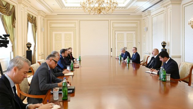 İlham Əliyev Stiven Doutini qəbul etdi – FOTO